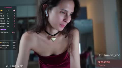 Marie online show from September 17, 2025, 6:31 pm