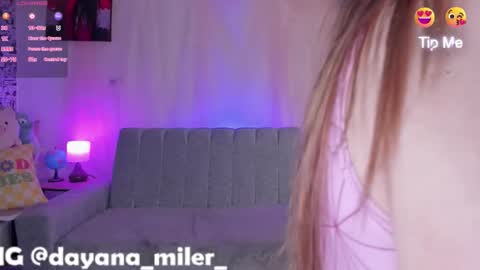 IG Dayana miler online show from October 8, 2025, 1:25 am
