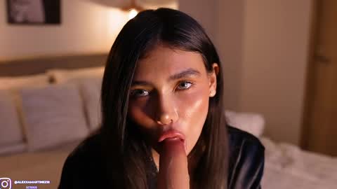 Snapshot of abril_w18 chatting on May 15, 2026, 11:23 pm My name is Alexa. Please say hello I like to chat with you. If you have requests please use tip online show from May 15, 2026, 11:23 pm