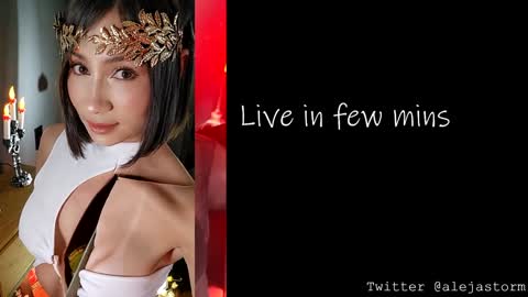 Snapshot of alejastorm chatting on November 2, 2025, 3:09 am Alejandra online show from November 2, 2025, 3:09 am