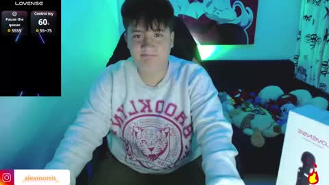 Snapshot of alexxxmorris chatting on January 7, 2025, 12:45 am ALEXXX MORRIS online show from January 7, 2025, 12:45 am