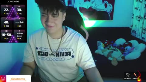 Snapshot of alexxxmorris chatting on January 7, 2025, 3:46 am ALEXXX MORRIS online show from January 7, 2025, 3:46 am