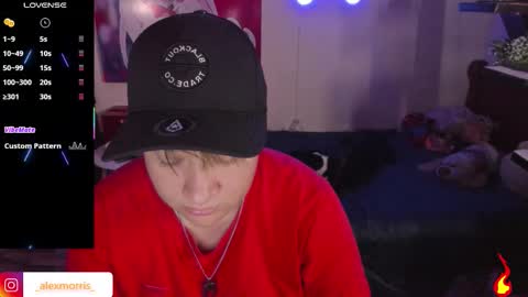 Snapshot of alexxxmorris chatting on September 23, 2025, 12:46 am ALEXXX MORRIS online show from September 23, 2025, 12:46 am