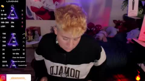 Snapshot of alexxxmorris chatting on October 4, 2025, 6:55 am ALEXXX MORRIS online show from October 4, 2025, 6:55 am