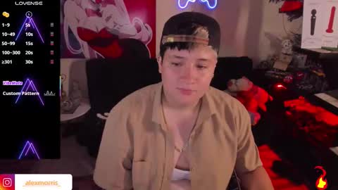 Snapshot of alexxxmorris chatting on October 30, 2025, 6:59 am ALEXXX MORRIS online show from October 30, 2025, 6:59 am