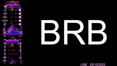 alice_randy online show from October 25, 2025, 6:57 pm