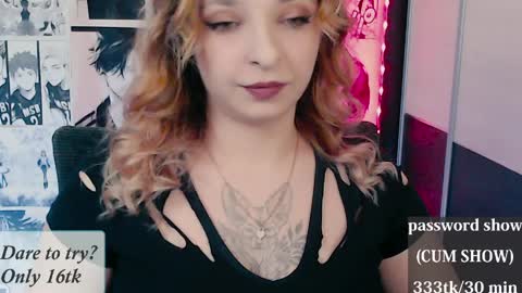 aliceriddle1 online show from March 29, 2026, 5:57 pm