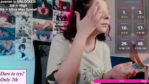 aliceriddle1 online show from June 20, 2026, 7:33 am