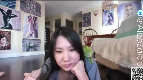 Alize Zaide online show from April 15, 2026, 7:58 pm