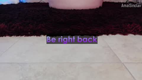 Amai  Sinclair  online show from September 13, 2025, 6:13 am