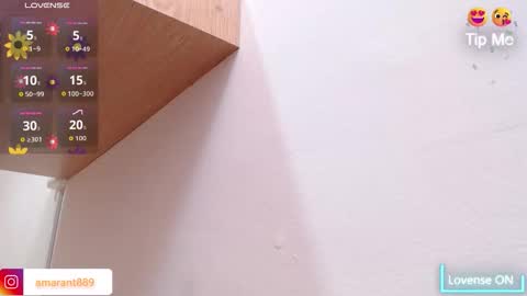 Amaranta online show from January 12, 2026, 12:32 pm