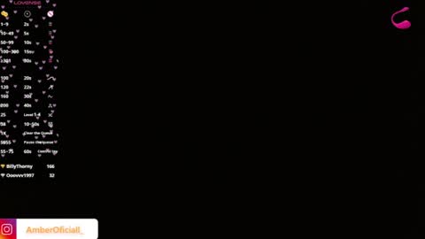 Snapshot of amberoficiall_ chatting on August 6, 2026, 11:50 pm amberoficiall_ online show from August 6, 2026, 11:50 pm
