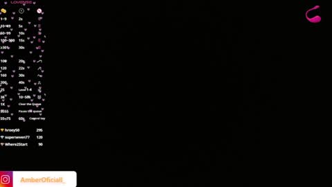Snapshot of amberoficiall_ chatting on August 9, 2026, 12:01 am amberoficiall_ online show from August 9, 2026, 12:01 am