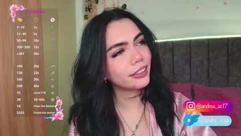 Andra de la Rosse online show from March 22, 2026, 10:02 pm