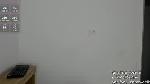  Anna Weells  online show from April 16, 2026, 12:06 pm