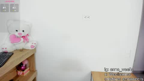  Anna Weells  online show from July 2, 2026, 7:53 pm