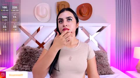 Snapshot of anniemorgan01 chatting on January 19, 2025, 4:04 pm Annieliss online show from January 19, 2025, 4:04 pm