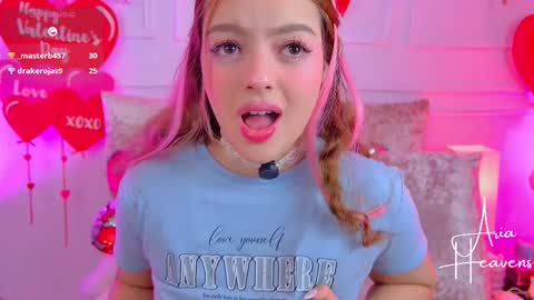 Snapshot of ariaheavens chatting on March 5, 2026, 7:21 pm Aria Heavens online show from March 5, 2026, 7:21 pm