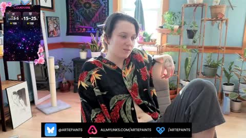 Artie Paints online show from December 17, 2024, 3:39 pm