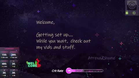 Atrena online show from February 9, 2025, 2:28 am