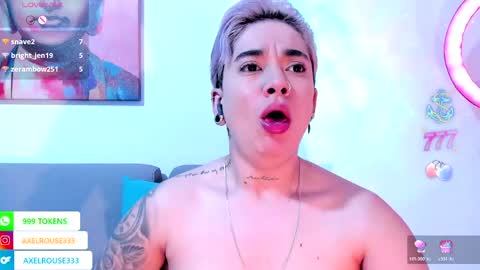 Axel Rouse online show from April 21, 2026, 4:08 am