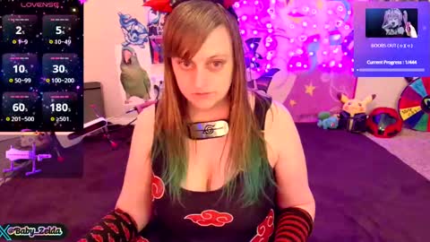 BabyZelda online show from January 22, 2025, 1:21 pm
