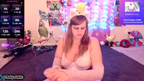 BabyZelda online show from October 8, 2025, 6:11 am