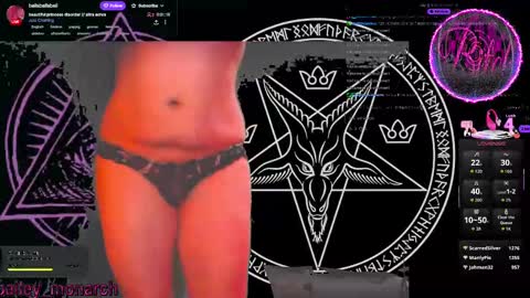 Snapshot of baileymonarch chatting on October 8, 2025, 12:41 am Bailey online show from October 8, 2025, 12:41 am
