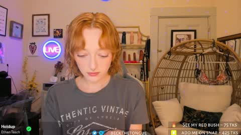 Beck the tongue online show from March 28, 2026, 10:09 pm