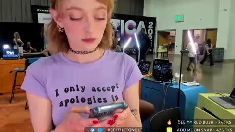 Beck the tongue online show from June 27, 2026, 7:52 pm
