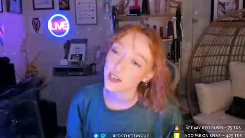Beck the tongue online show from July 26, 2026, 2:42 am