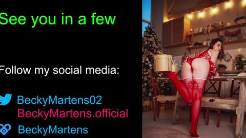BeckyMartens come join me on    while im offline here  online show from December 31, 2024, 2:51 am