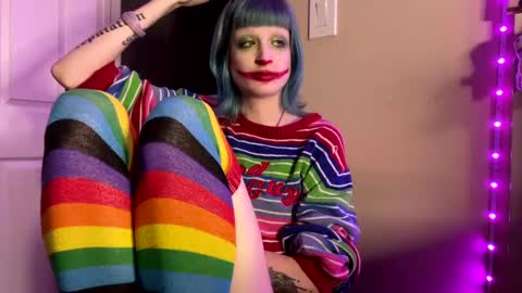 Snapshot of beckytheclown chatting on December 12, 2024, 7:04 pm Beckytheclown online show from December 12, 2024, 7:04 pm