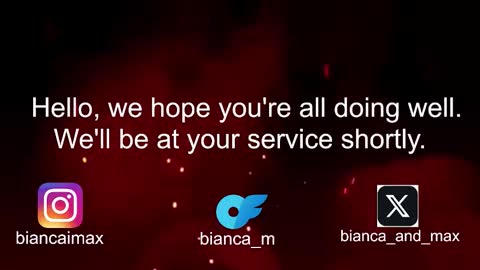 bianca and maxwell online show from November 17, 2025, 1:17 pm