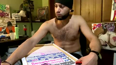 Snapshot of bigwalkdog12 chatting on January 25, 2025, 4:45 am Floppyphallus online show from January 25, 2025, 4:45 am