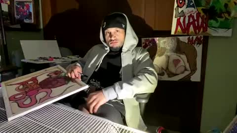 Snapshot of bigwalkdog12 chatting on February 5, 2025, 4:03 pm Floppyphallus online show from February 5, 2025, 4:03 pm