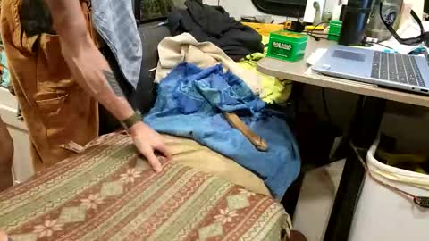 Steve... aka SkinnieDippin aka TimberTramp online show from April 10, 2026, 5:45 am