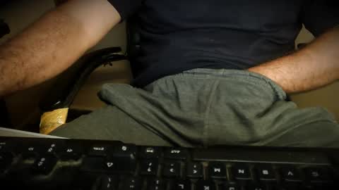 Snapshot of burlymonster chatting on October 14, 2025, 7:31 am Hairy Arabian online show from October 14, 2025, 7:31 am