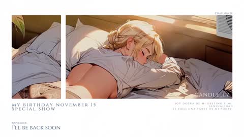 candle_lz online show from January 15, 2025, 5:40 am