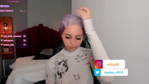 Snapshot of catalina_clark chatting on January 21, 2025, 5:51 pm Catalina online show from January 21, 2025, 5:51 pm