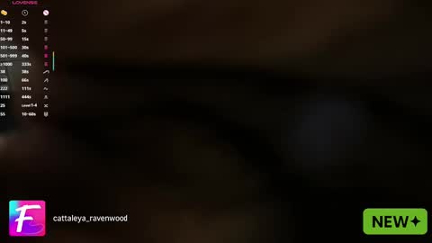 Cattaleya Ravenwood online show from October 16, 2025, 12:00 am