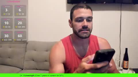 Snapshot of chasemason20 chatting on April 22, 2026, 1:19 am Onlyfans chasingfit Instagram the arguer Twitter chasingfitOF online show from April 22, 2026, 1:19 am