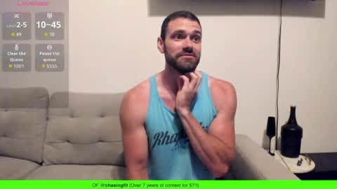 Snapshot of chasemason20 chatting on April 30, 2026, 1:23 am Onlyfans chasingfit Instagram the arguer Twitter chasingfitOF online show from April 30, 2026, 1:23 am