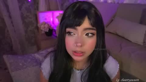 Snapshot of cheerrysweett chatting on June 5, 2026, 12:17 am Baby Cherry online show from June 5, 2026, 12:17 am