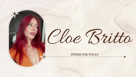 Snapshot of chloebritto chatting on February 28, 2025, 11:23 pm cloe online show from February 28, 2025, 11:23 pm