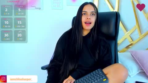 Snapshot of chloeharper_ chatting on September 27, 2025, 12:21 pm Chloe Harper online show from September 27, 2025, 12:21 pm
