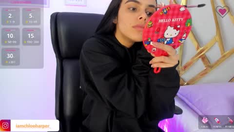 Snapshot of chloeharper_ chatting on November 13, 2025, 6:51 pm Chloe Harper online show from November 13, 2025, 6:51 pm