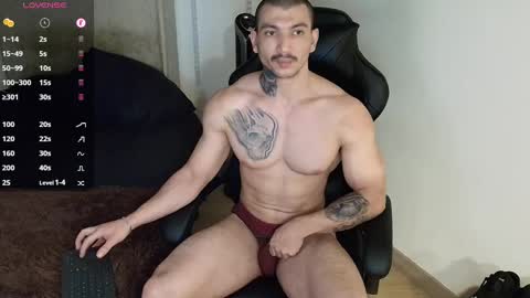 colombianmuscle8 online show from February 20, 2025, 2:07 am