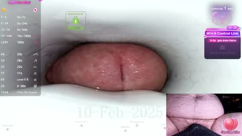 Snapshot of controlmytoys chatting on February 10, 2025, 7:07 pm Control online show from February 10, 2025, 7:07 pm