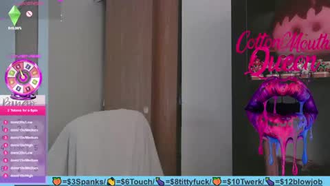 Snapshot of cottonmoufqueen chatting on June 25, 2026, 5:12 am cottonmoufqueen online show from June 25, 2026, 5:12 am